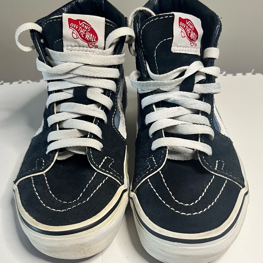 Vans Black and White Old Skool Sneakers Classic Style